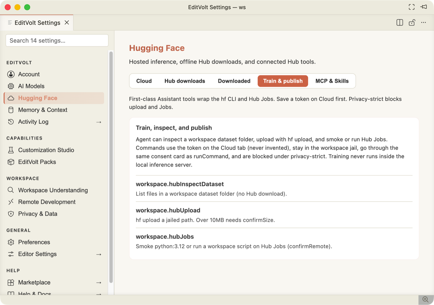 Hugging Face — Train and publish